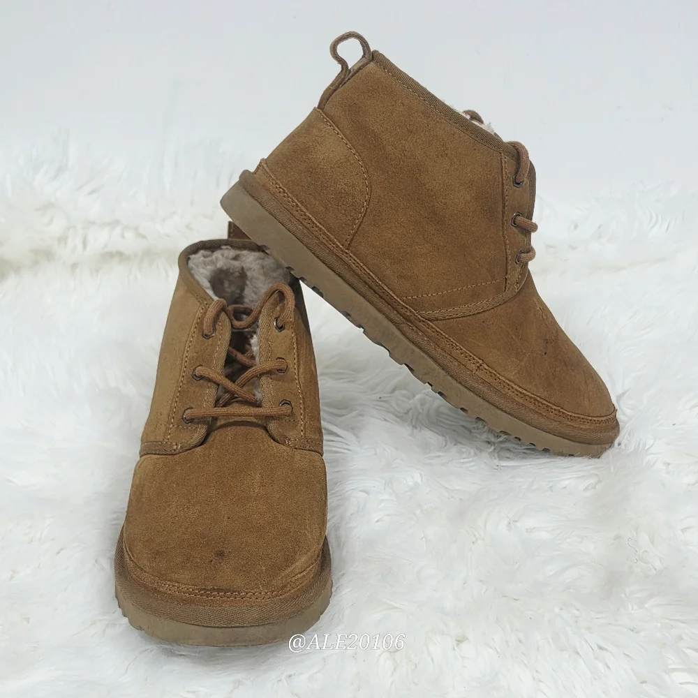 UGG Neumel boots men brown suede size 11